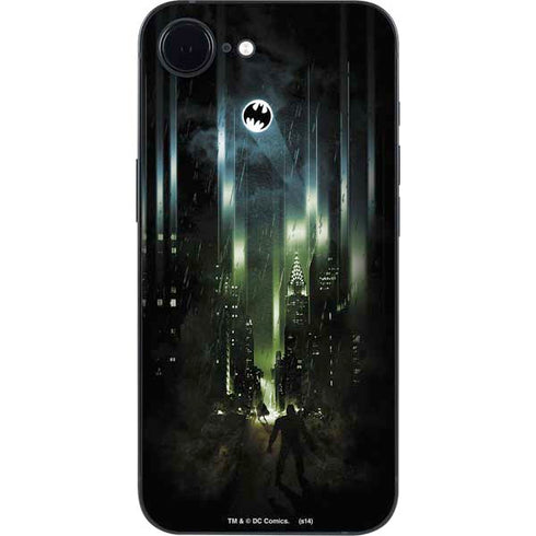 DC Comics Batman Call Sign City iPhone 16e Skin